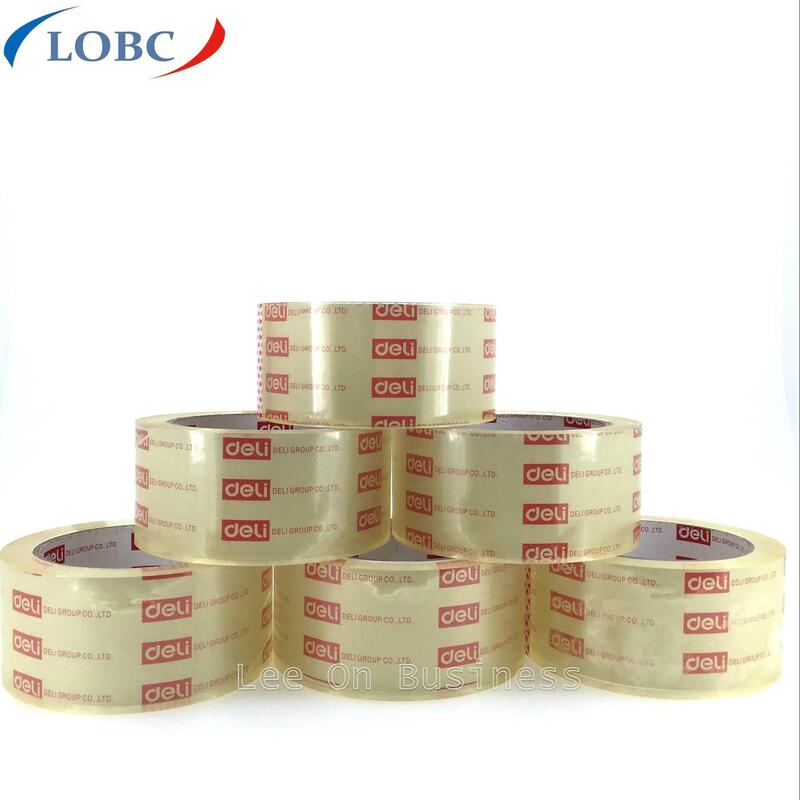 Deli Cinta De Embalaje 48mm X 66m Transparent 6 Unidades