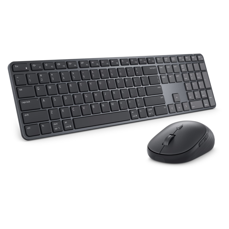 Dell Pro 7 Slim Keyboard And Mouse - Km726 - Russian (Qwerty)