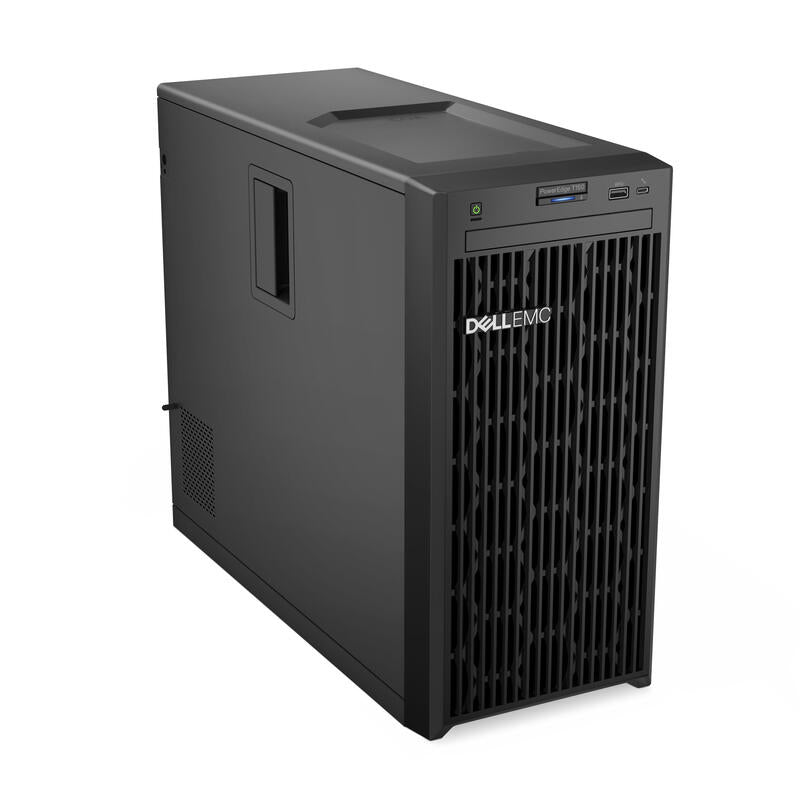 Dell Servidor Poweredge T150 Chassis 4 X 3.5" Intel Xeon E-2314 1 X 16gb 1x 2tb Sata  No Graphics Idrac9 Basic 15g On-Board Broadcom 5720