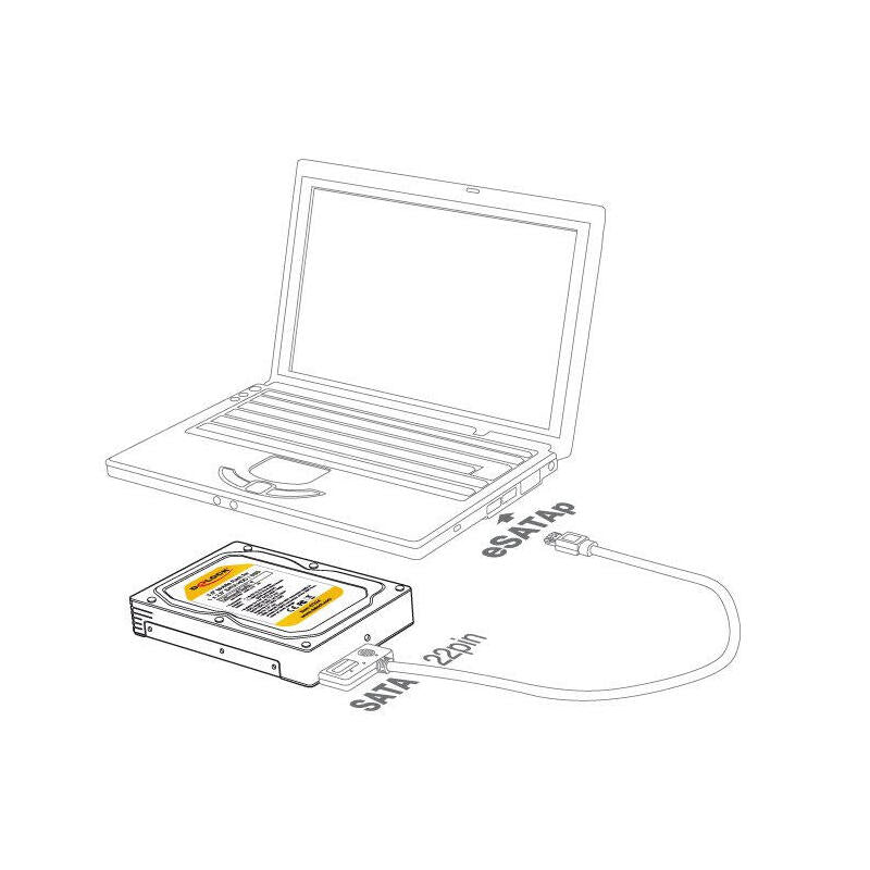 Delock 3.5" Mobile Rack For 1 X 2.5" Sata Hdd / Ssd