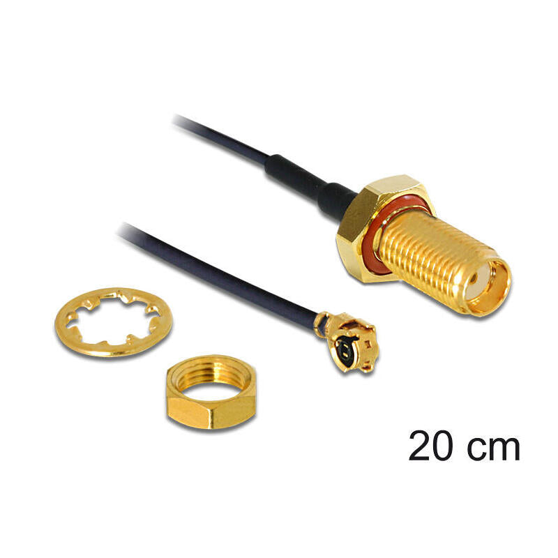 Delock Cable De Antena Sma Hembra Para Instalación > Mhf /U.Fl-Lp-068 Kompatibler
