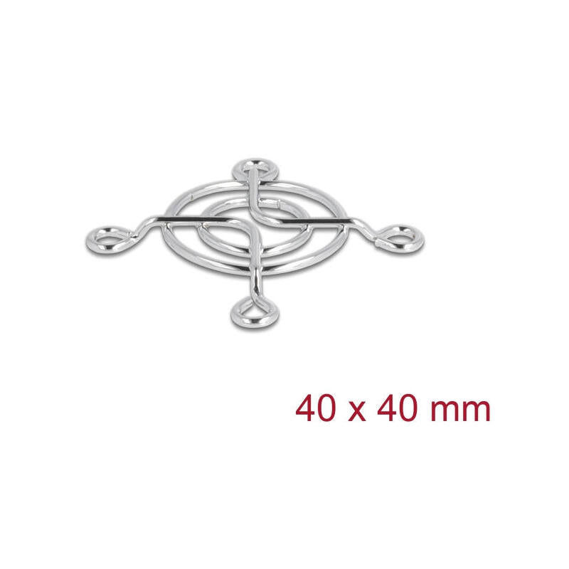 Delock Lüftergitter 40 X 40 Mm Plata