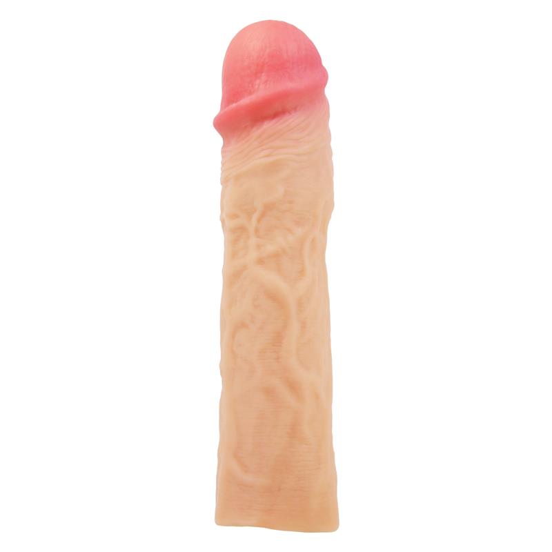 Pretty Love - Derek Funda Pene Con Extensión De 7.6 Cm Natural