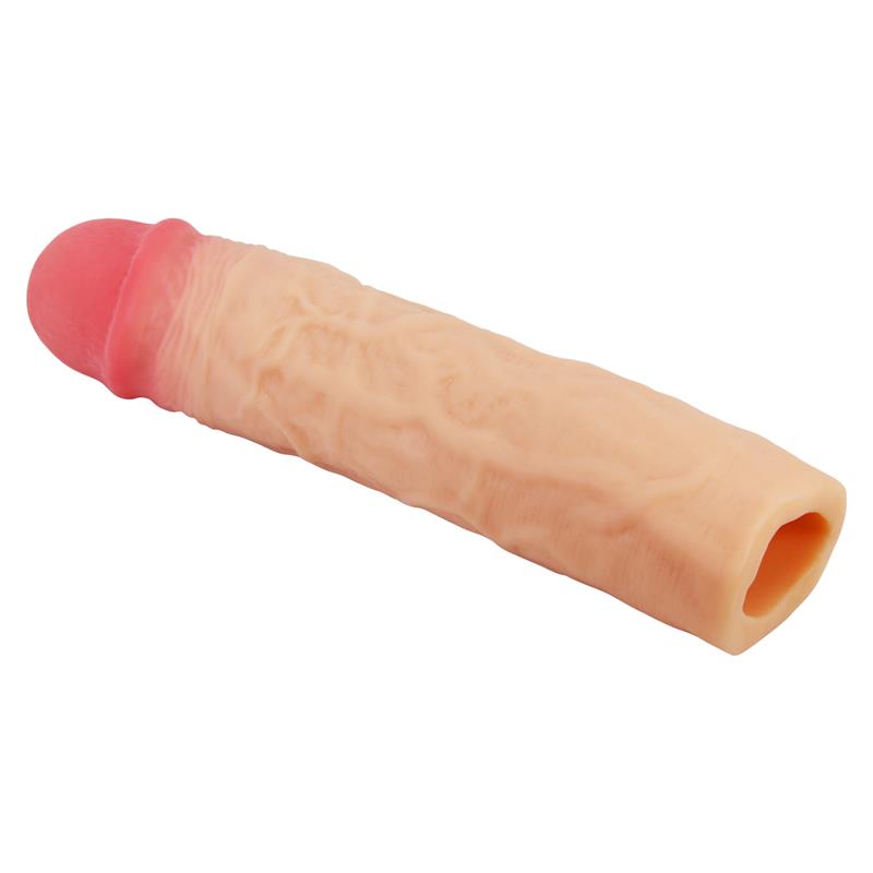 Pretty Love - Derek Funda Pene Con Extensión De 7.6 Cm Natural