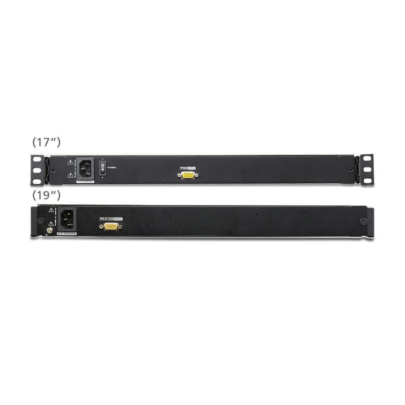 Desprecintado - Kvm Aten Cl1000m, Consola Lcd Slideaway De 17", Con Teclado Con Iluminación Led (De), Para Armario Rack De 19" (Ps/2-Usb, Vga)