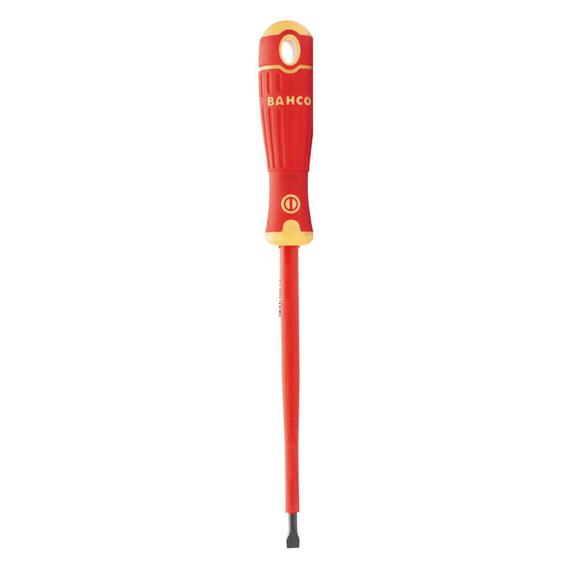 Destornillador Bahcofit Punta Plana Aislado Vde 1x 5,5x 125mm