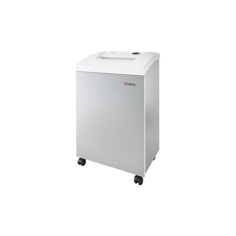 Destructora De Oficina Dahle 306 Team  Mhp  18-20 Hojas, Partícula 5,0 X 50 Mm, Nivel De Seguridad P3, Entrada  260mm, 60 Litros. Sin Uso De Aceite