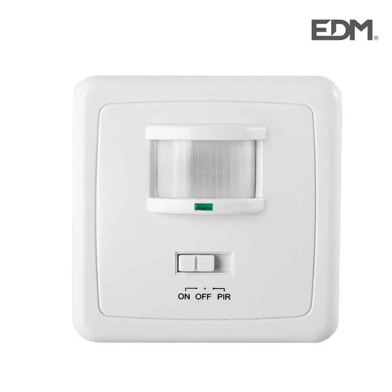 Detector De Movimiento De Empotrar 160° Deteccion 9m Edm