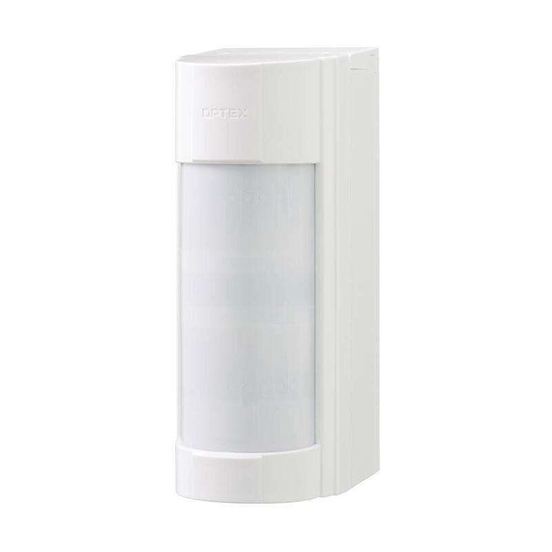 Detector Doble Tecnología Pir + Microondas 10,525ghz Exterior 12m, 90° Antimasking. Autoalimentado