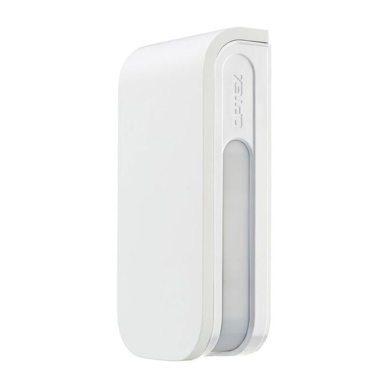 Detector Pir Dual Para Visión Lateral De Exterior Antimasking Optex Bxs-Am(W) Blanco