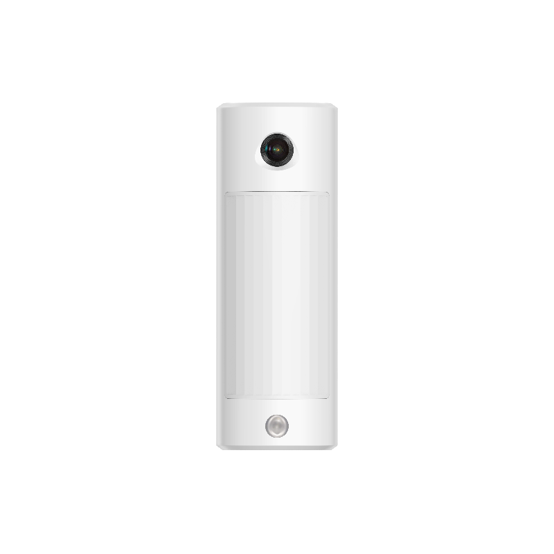 Detector Pircam Exterior Vía Radio Bidireccional Con Inmunidad A Mascotas Hasta 24 Kg Compatible Con Ax Battery.