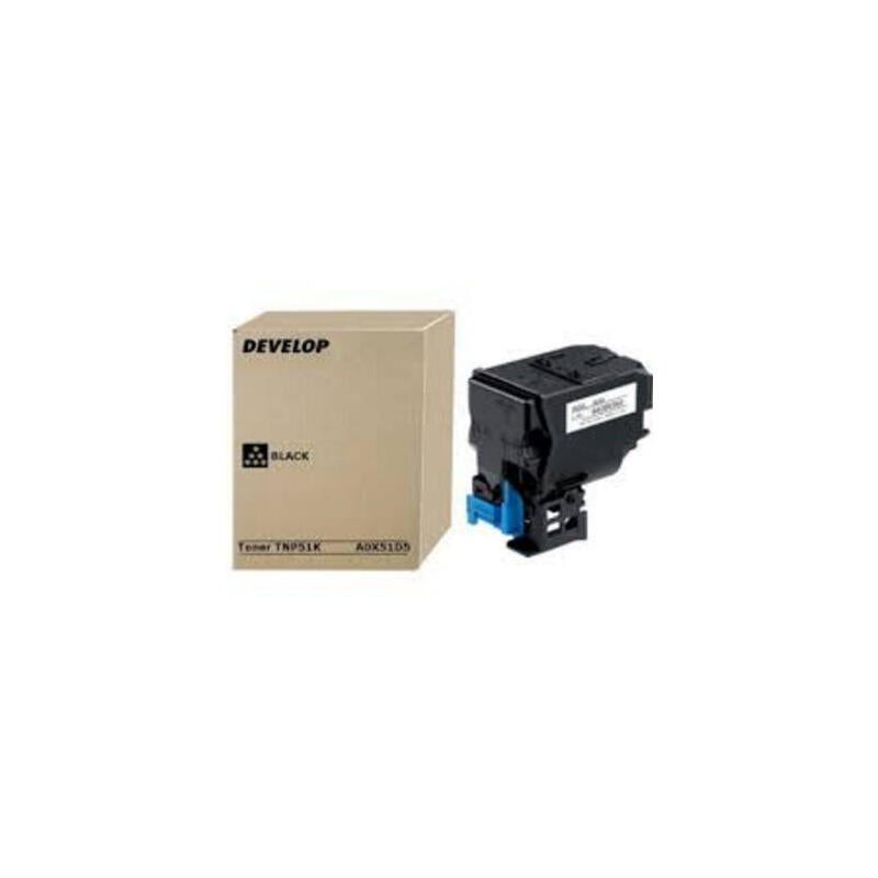Develop Tóner Negro A0x51d5 Tnp-51k  5000 Copias