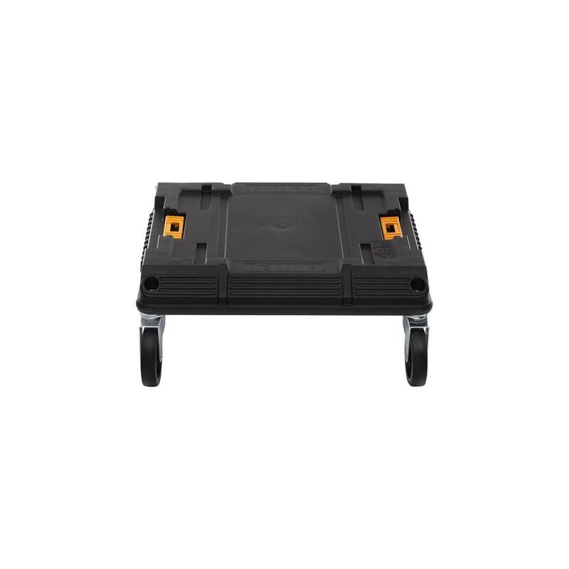 Dewalt Ts-Cart Rollbrett Für T-Stak Boxen, Plataforma Móvil  Negro, Negro, 100 Kg, 436 Mm, 486 Mm, 181 Mm