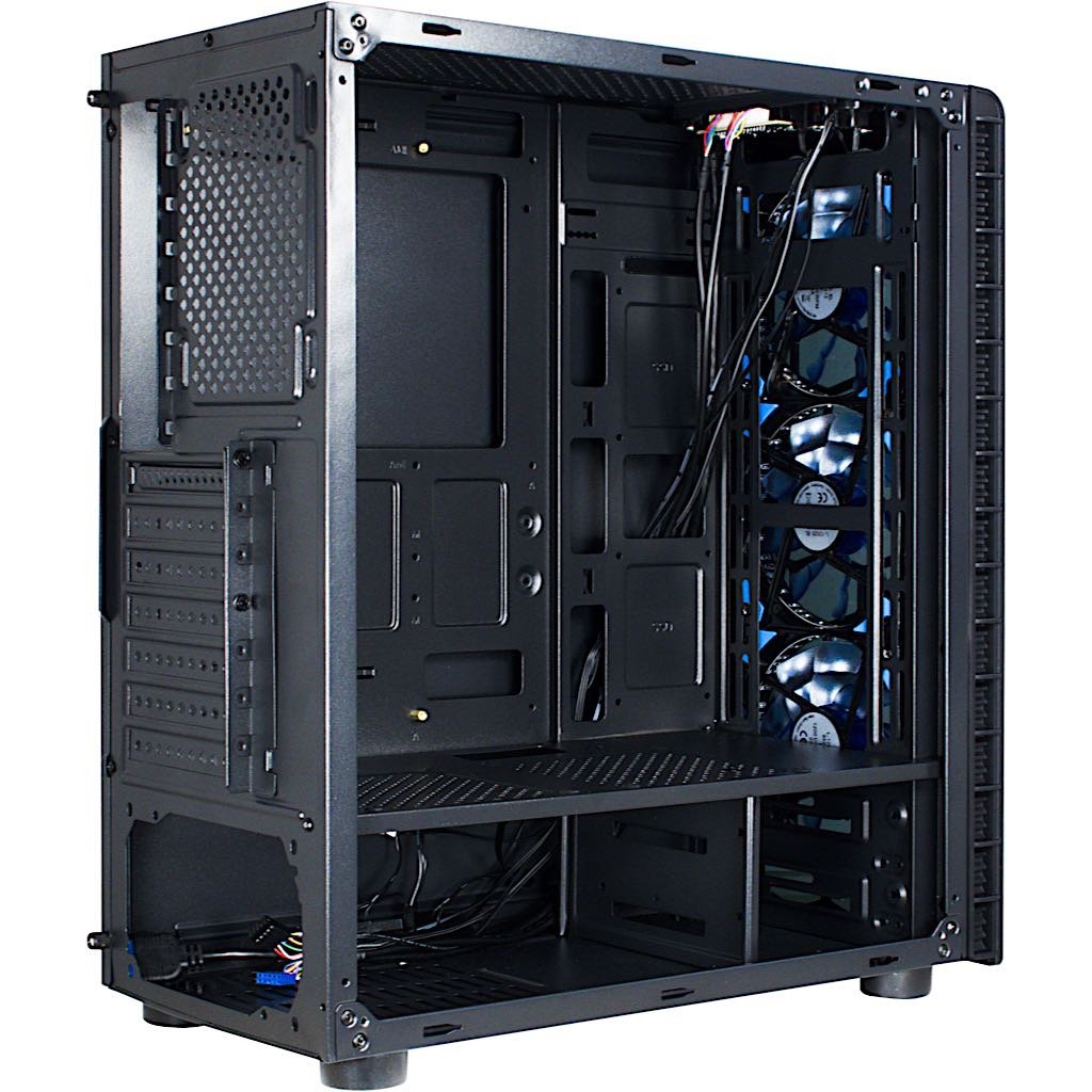 Caja Pc Inter-Tech Cxc2 Tower Negro