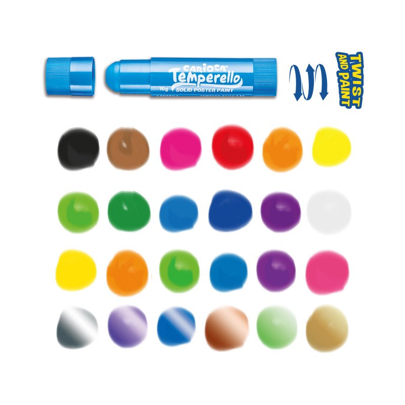 Carioca 43290 Tempera Sólido