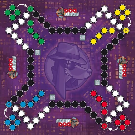 Schmidt Games Agent Dog, Juego De Mesa 49454