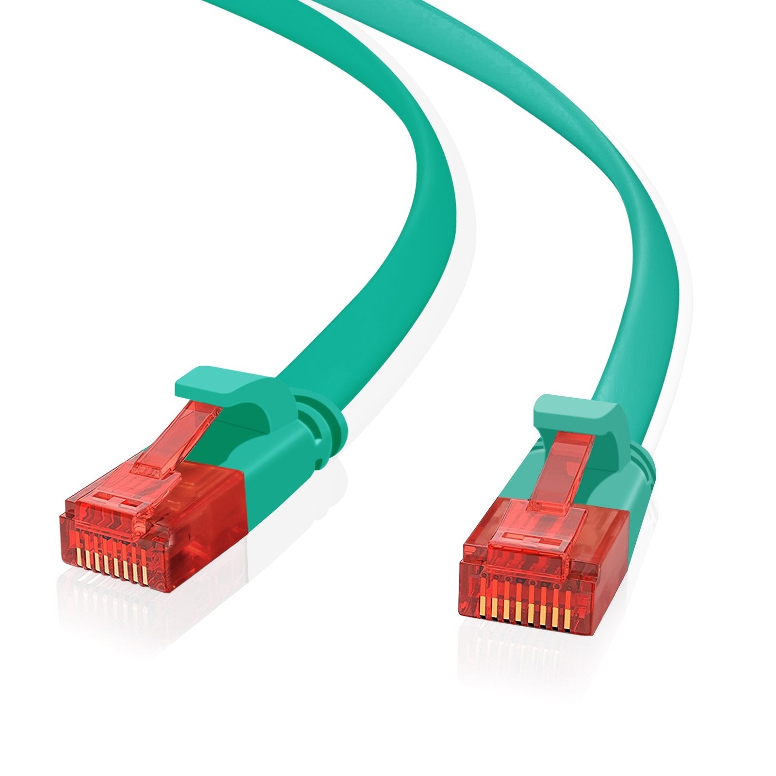Helos Ultra Slim Cable De Red U/Utp Cat 6 Verde 3,0m