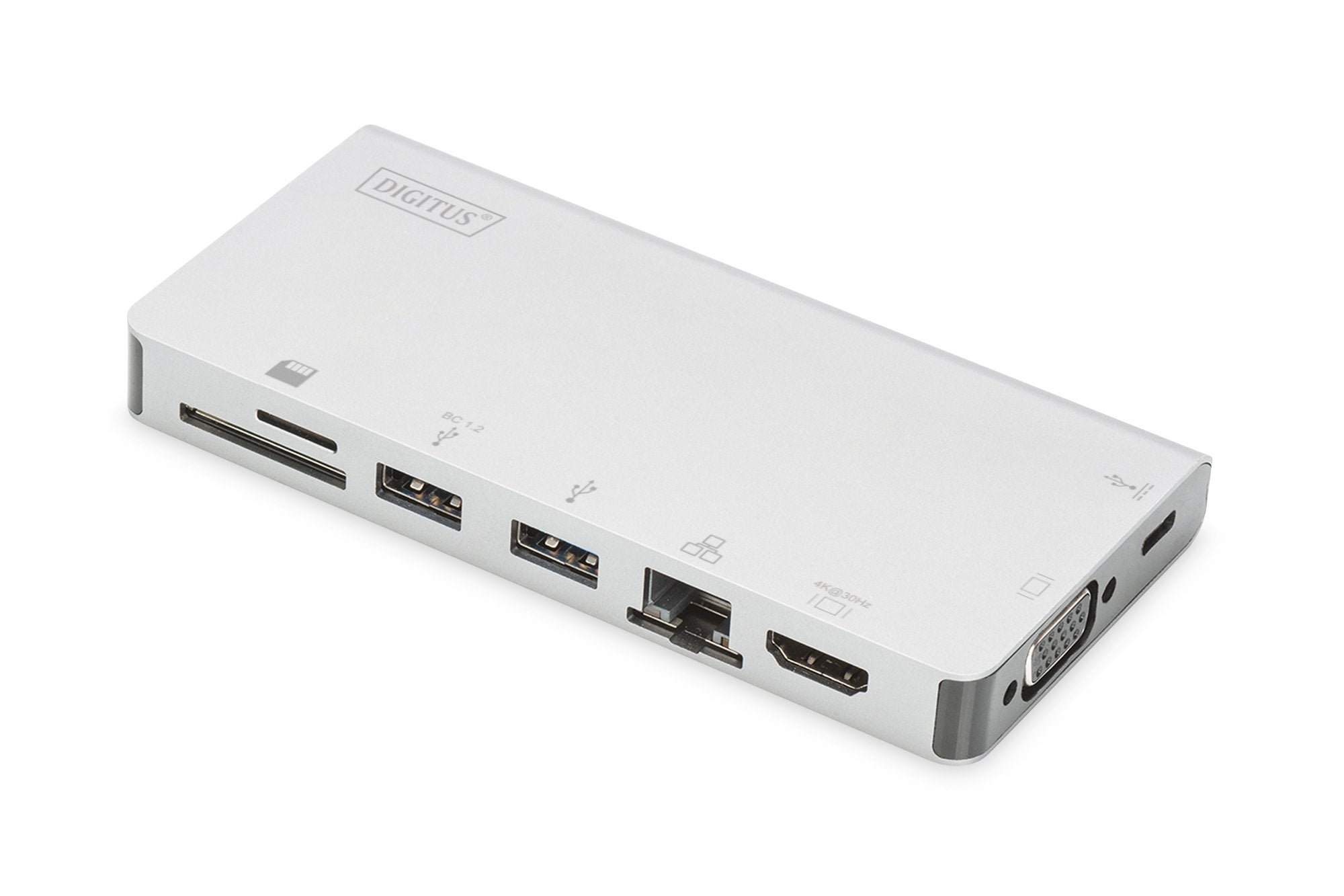 EAN 4016032450443 - Digitus DA-70866 base para portátil y replicador de puertos Alámbrico USB 3.2 Gen 2 (3.1 Gen 2) Type-C Pl imagen 1