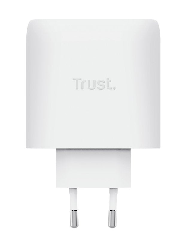 Cargador De Pared Gan Trust Maxo 65w 26068 3xusb Tipo-C 1xusb Incluye Cable Usb Tipo-C 65w