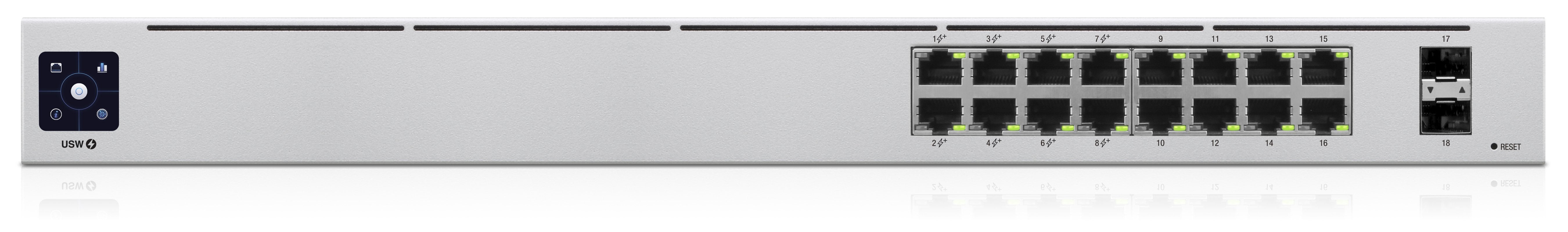 EAN 0817882028516 - Ubiquiti UniFi 16-Port PoE Gestionado L2/L3 Gigabit Ethernet (10/100/1000) Energía sobre Ethernet (PoE) 1 imagen 1