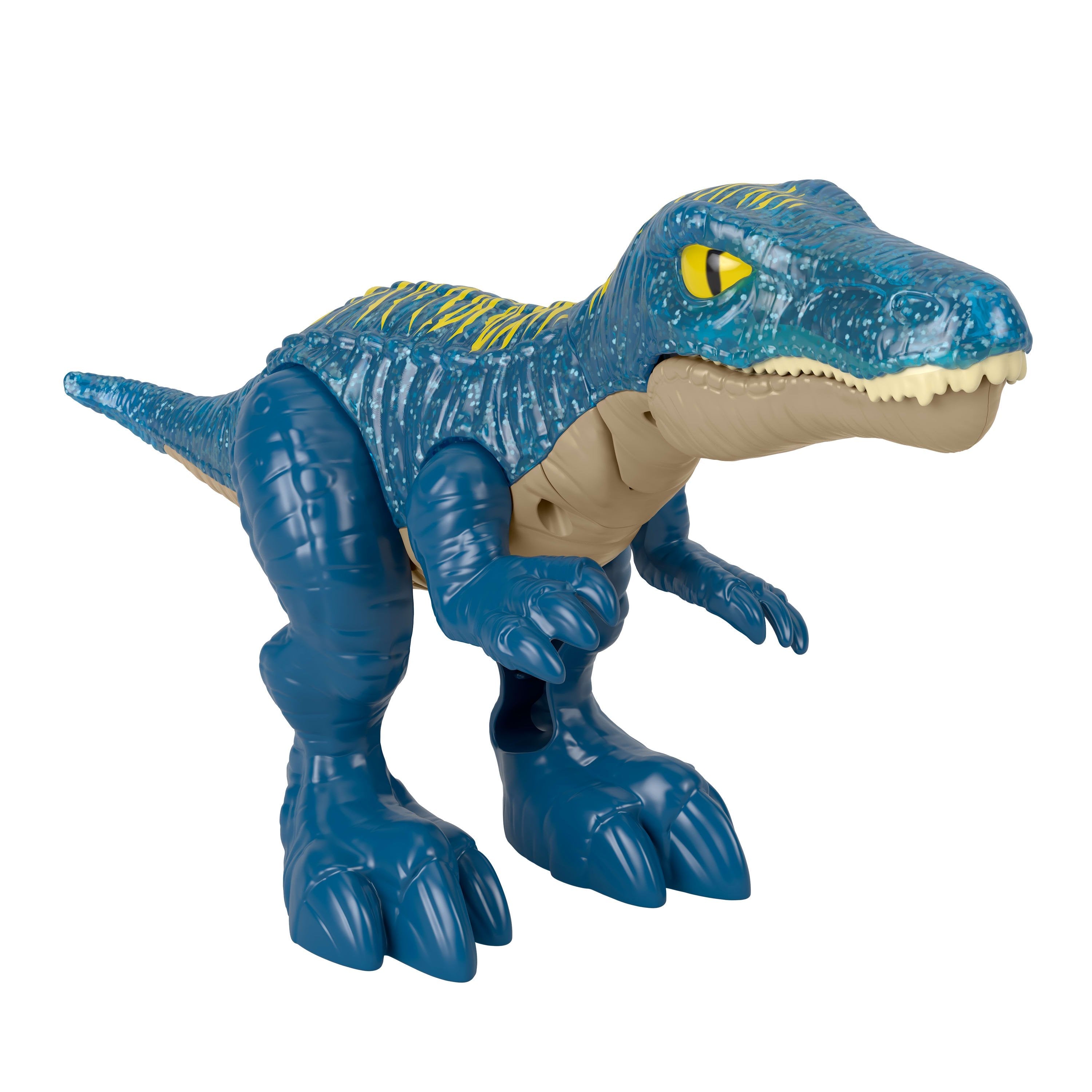 Figura De Juguete De Baryonyx Iluminada Con Gruñido De Jurassic World Imaginext De Fisher-Price   Jct48