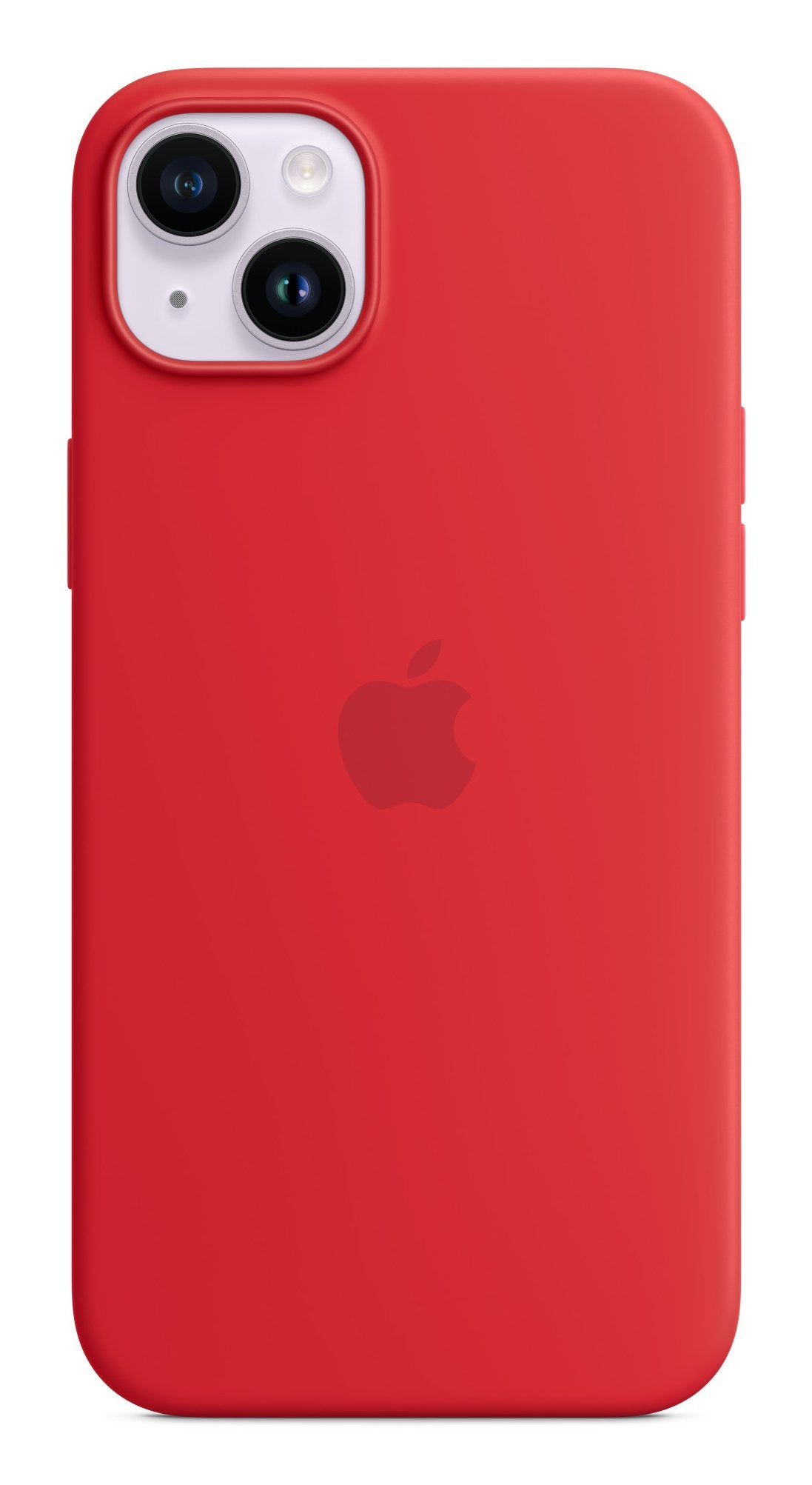 Funda De Silicona Apple Con Magsafe, Funda Para Móvil Roja, Iphone 14 Plus Mw513zm/A
