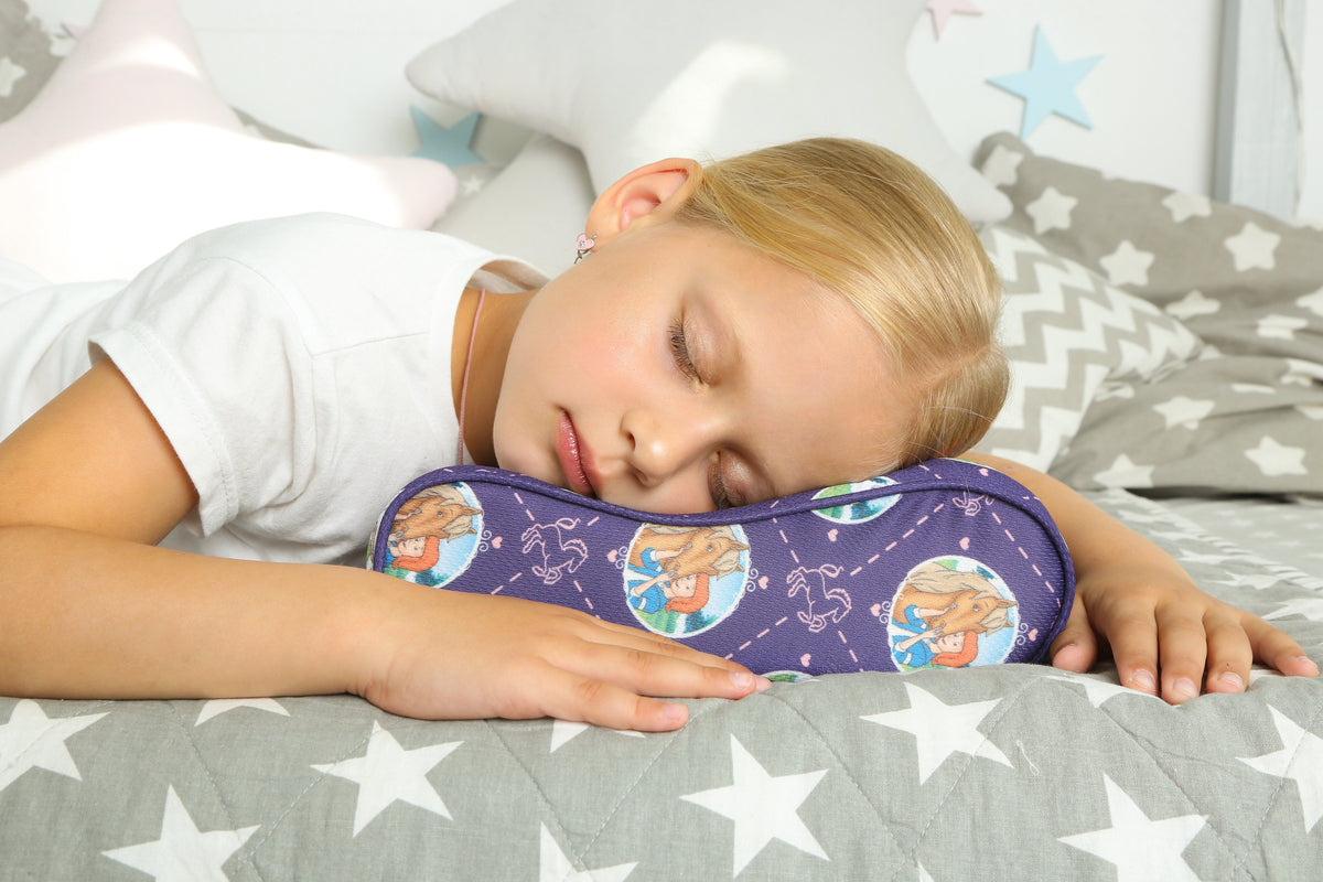 Technaxx Bibi&Tina Ergonómico Schlafkissen Para Kinder - 24 X 40 Cm - Memory-Schaum