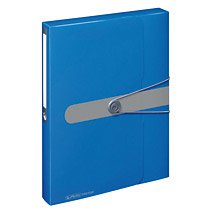 Herlitz 11206125 Carpeta Polipropileno (Pp) Azul A4
