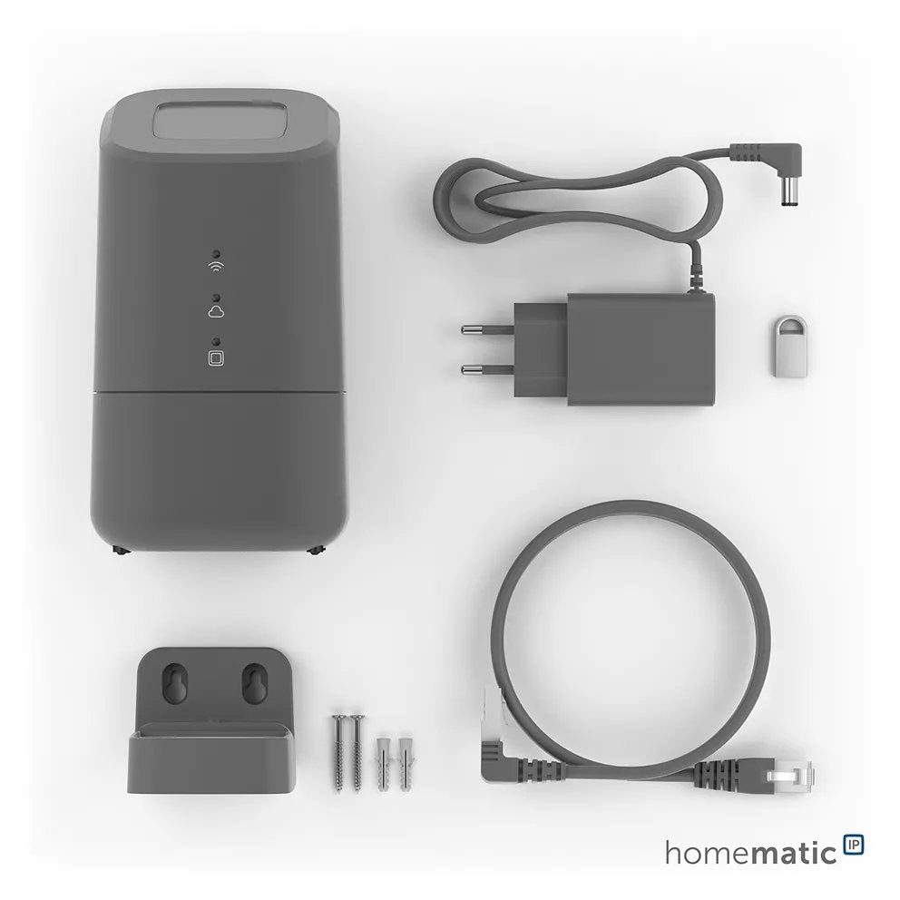 Unidad De Control Del Hogar Homematic Ip Hmip-Hcu1-A , Central Antracita 160692a0