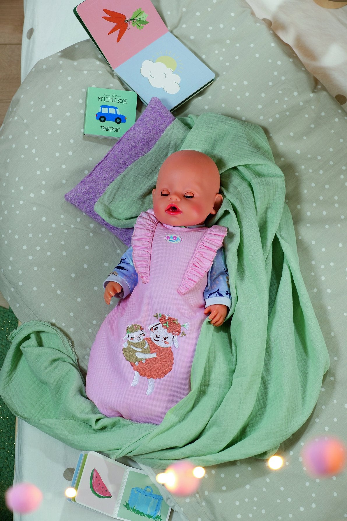 EAN 4001167837924 - BABY born Sleeping Bag Flower Bolso de dormir para muñecas imagen 2
