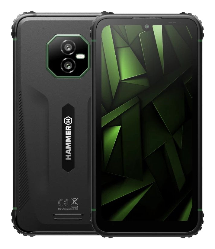 EAN 5902983643395 - HAMMER Ranger 8/256 GB 15,2 cm (6") SIM doble Android 15 4G USB Tipo C 8 GB 5000 mAh Negro, Verde imagen 1