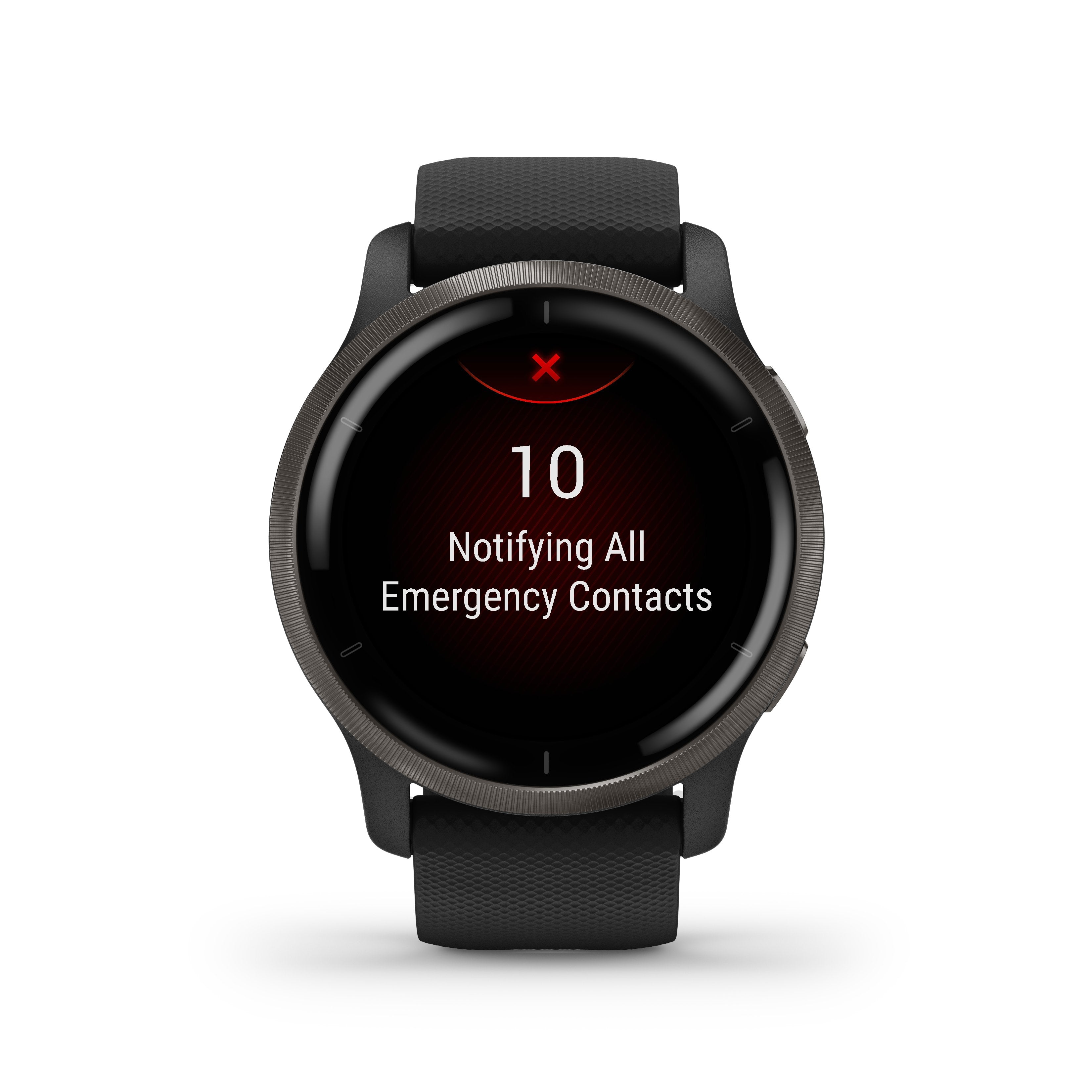 Garmin Venu 2 Negro/Pizarra Smartwatch Multideporte Wifi Gps Integrado Frecuencia Actividad Sueño 45 Mm