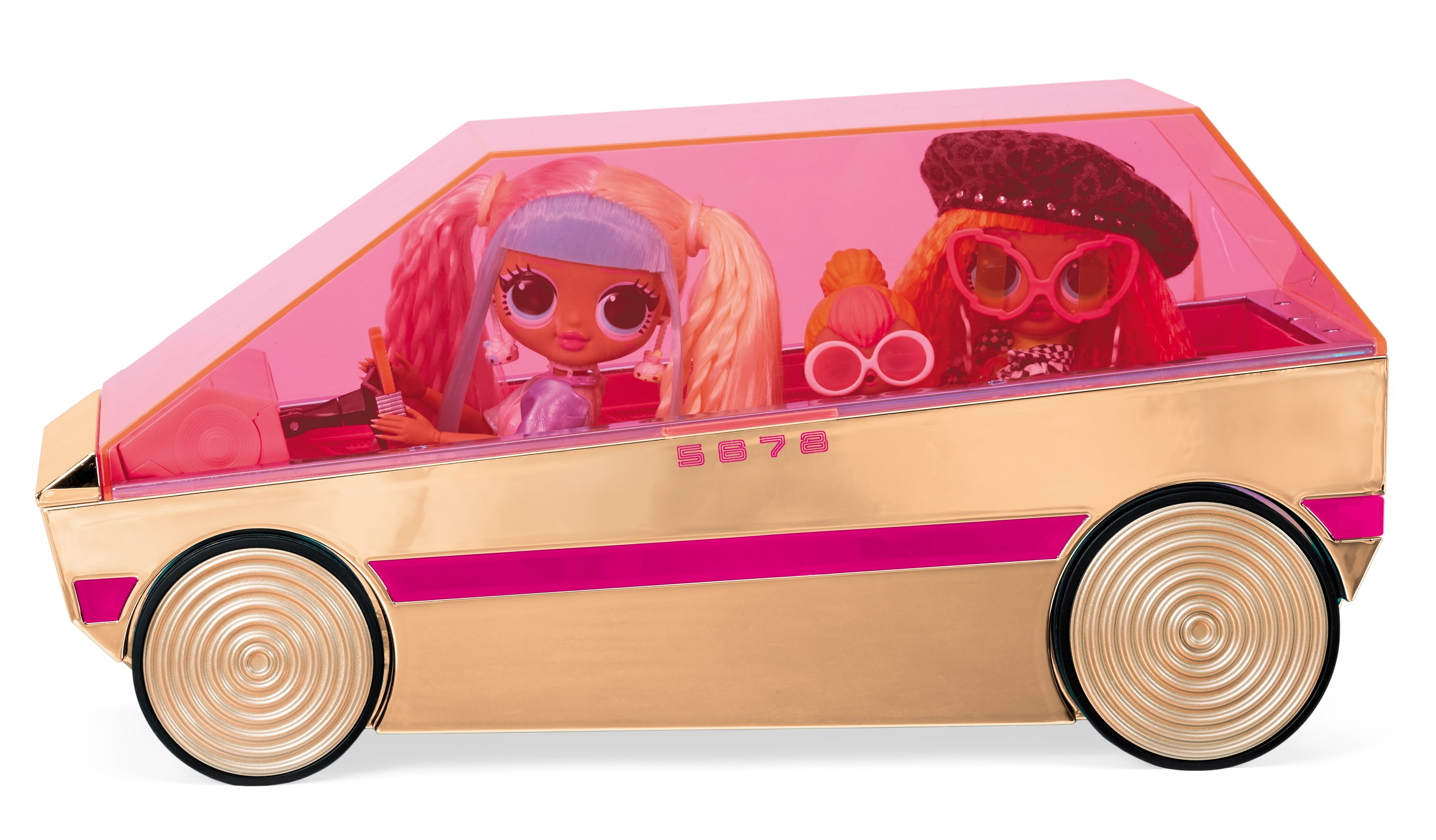 Mga Entertainment Vehículo De Juguete Lol Surprise 3-In-1 Party Cruiser 118305euc