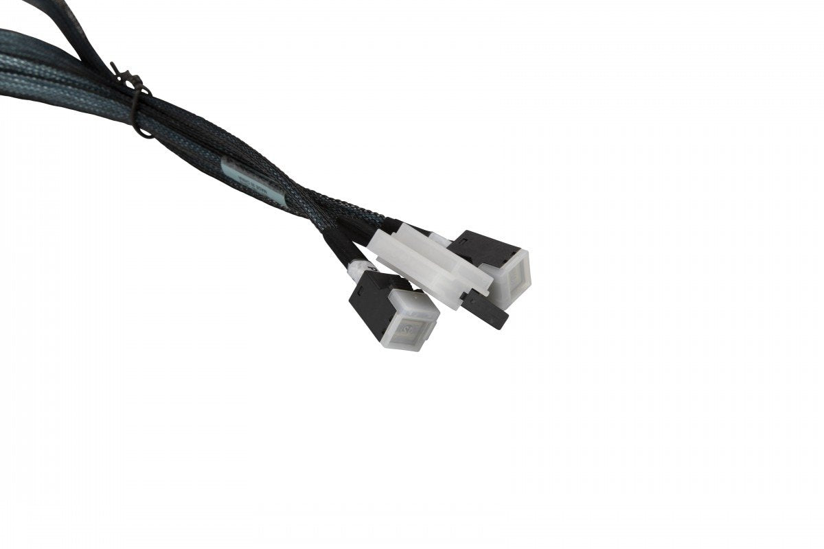 Supermicro Cable Cbl-Sast-0826 Slimline Sas Sff8654 X8 (Le) Auf 2x Minisas Hd Sff8643 (Str) Para Nvme-Drives 70cm