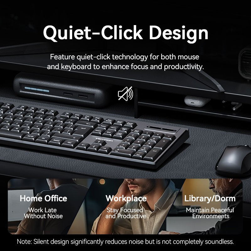 EAN 6922794790803 - Vention KTZB0-EN teclado Negro imagen 5