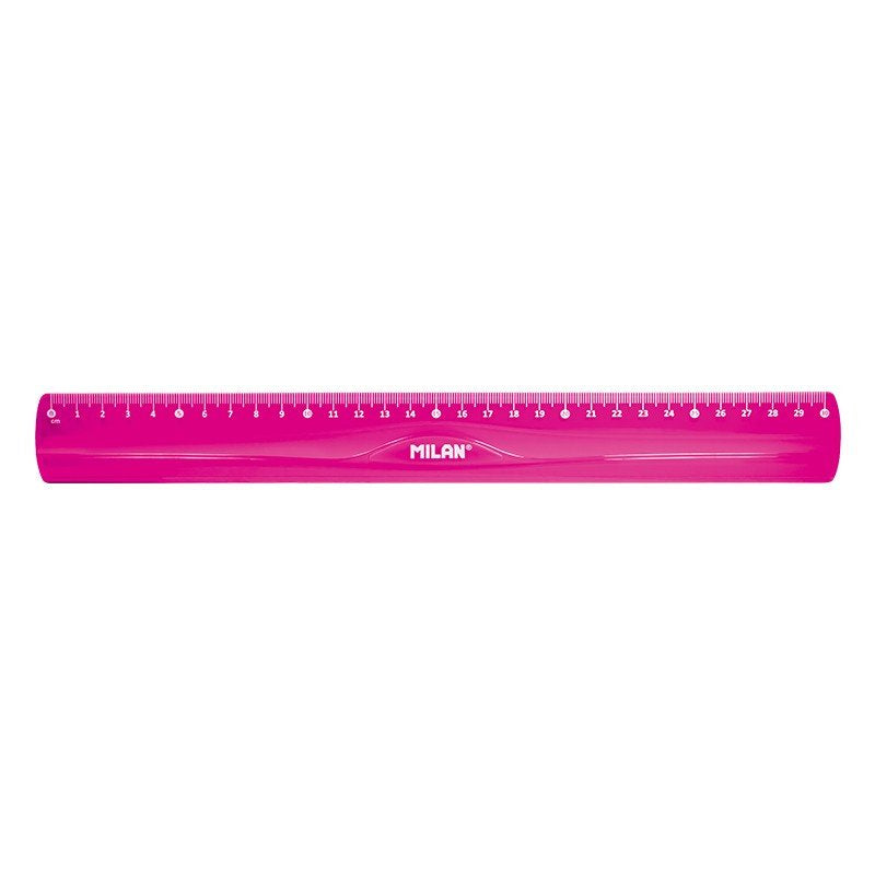 Milan Kit De 4 Reglas Flex&Resistant Rosa Translucido