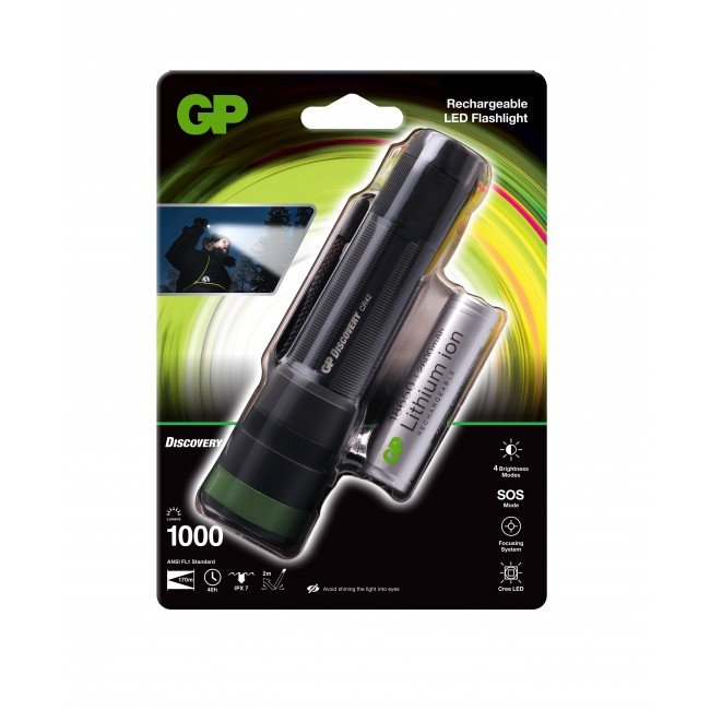 EAN 4891199190193 - GP Lighting CR42 Negro, Verde Linterna de mano LED imagen 8