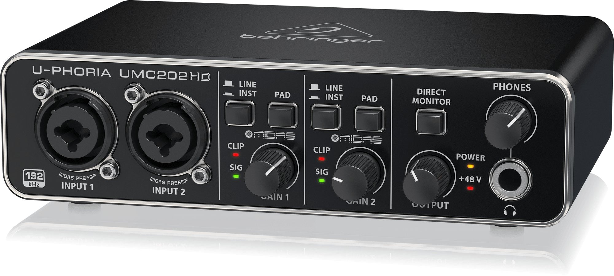 EAN 4033653130615 - Behringer UMC202HD interfaz de grabación de audio imagen 4