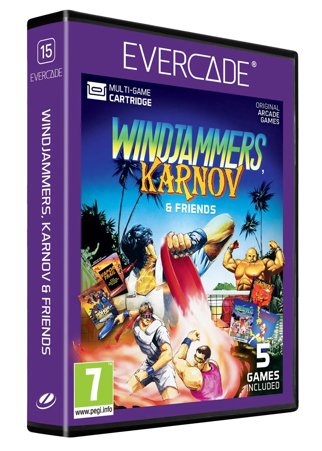 EAN 5060990241024 - Blaze Entertainment Evercade - Windjammers, Karnov & Friends imagen 2