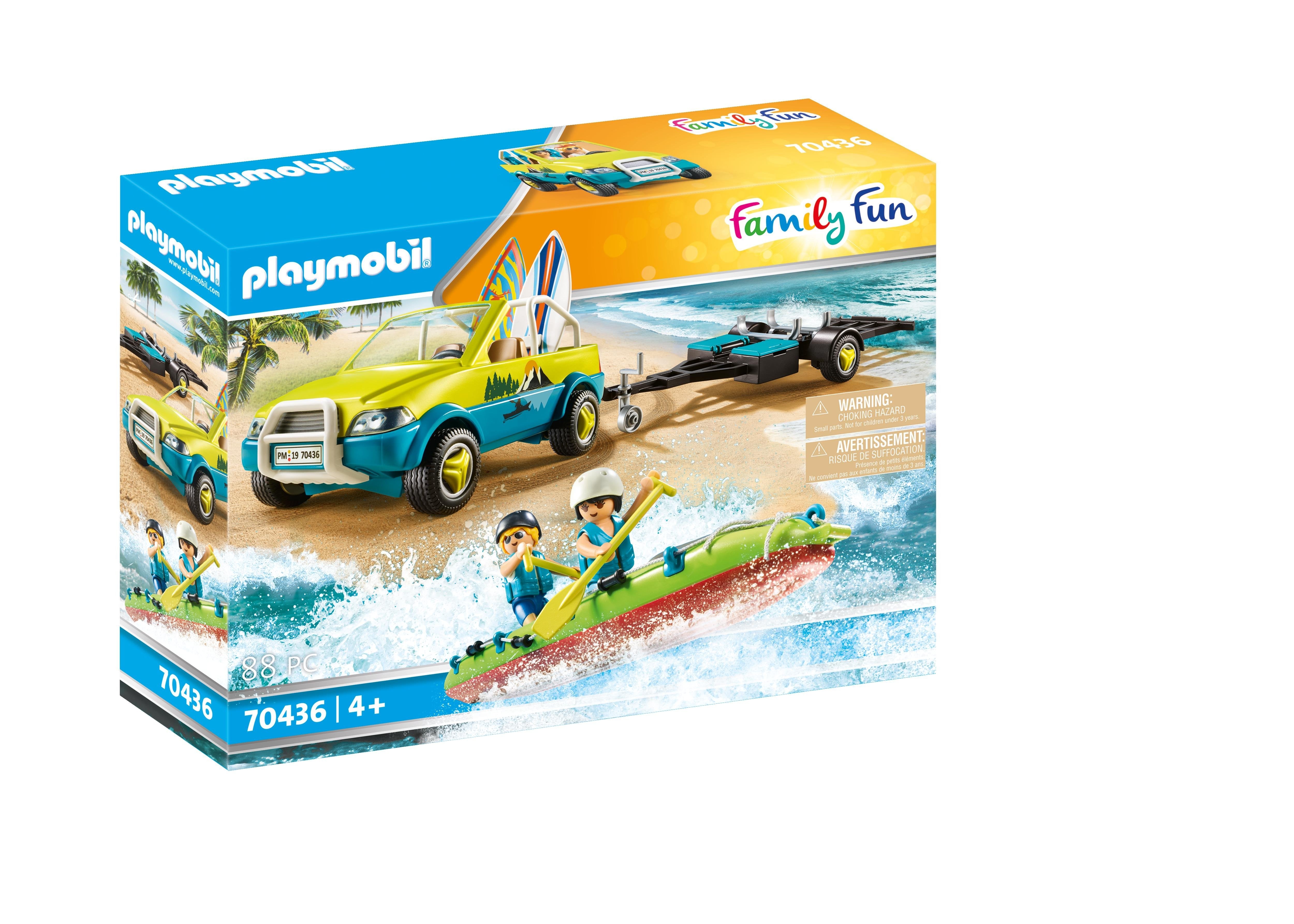 Playmobil Coche De Playa Con Canoa