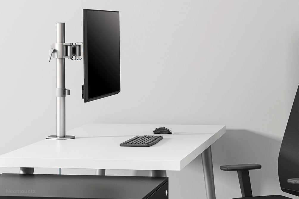 Monitor Acc Desk Mount/10-30" Nm-D135silver Neomounts