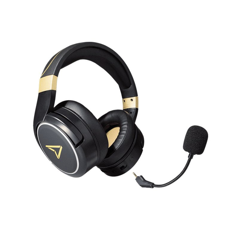 EAN 3760352735452 - Lexip Metaltech Auriculares Inalámbrico y alámbrico Diadema Juego Negro, Oro imagen 1