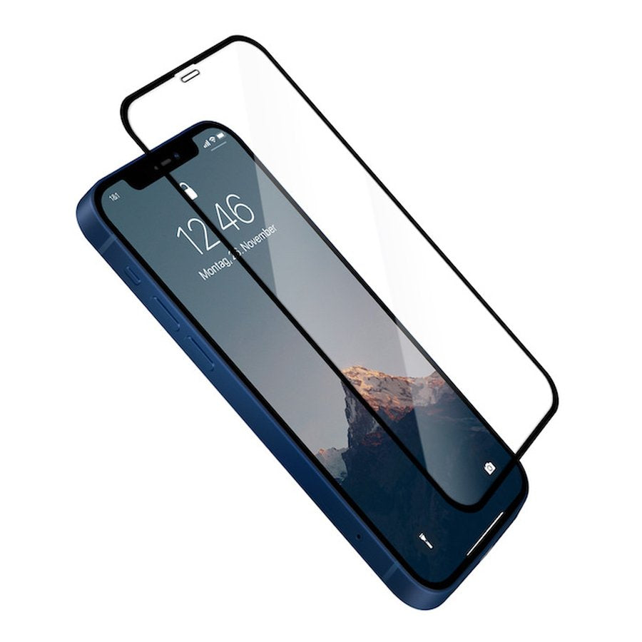 Woodcessories 3d Premium Black Iphone 12/12 Pro Tempered Glass