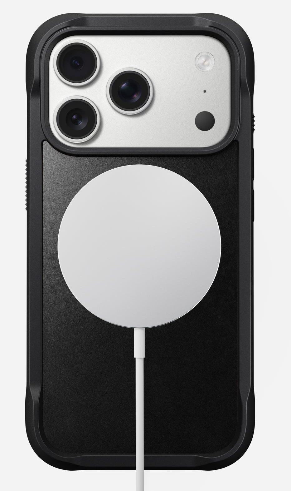 Nomad Rugged Leather Case Iphone 17 Pro Black Horween