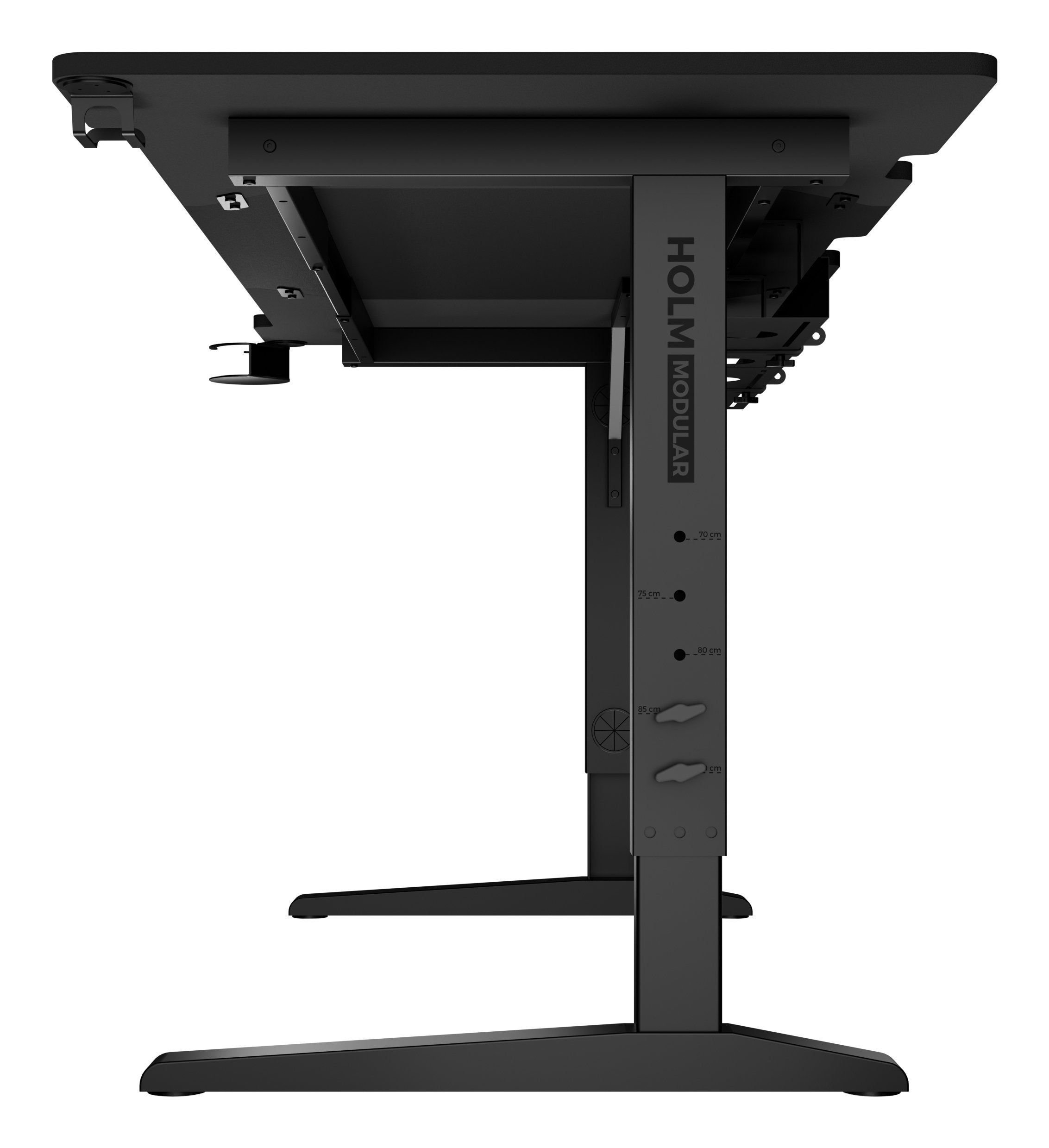 Mesa Gaming Genesis Holm Modular 180 Rgb Negro 180x75 Cm
