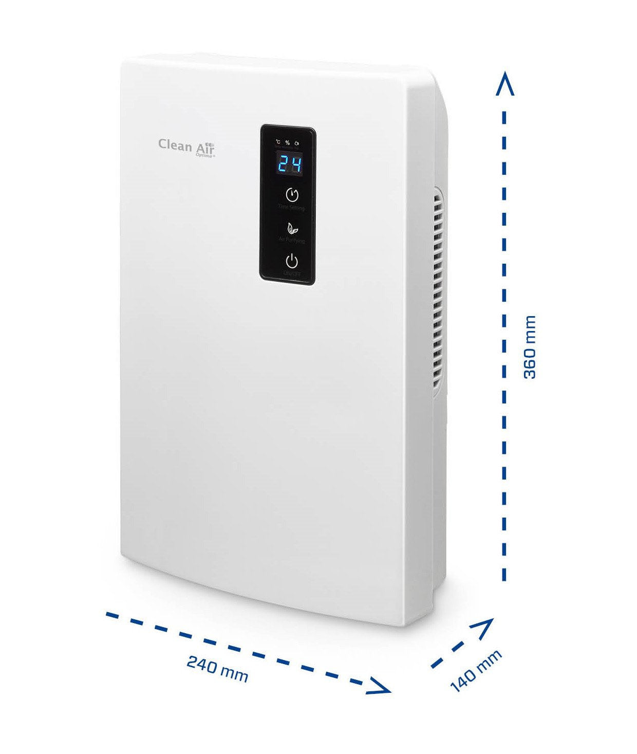 EAN 8718546310584 - Clean Air Optima CA-703 2 L 38 dB 65 W Blanco imagen 7