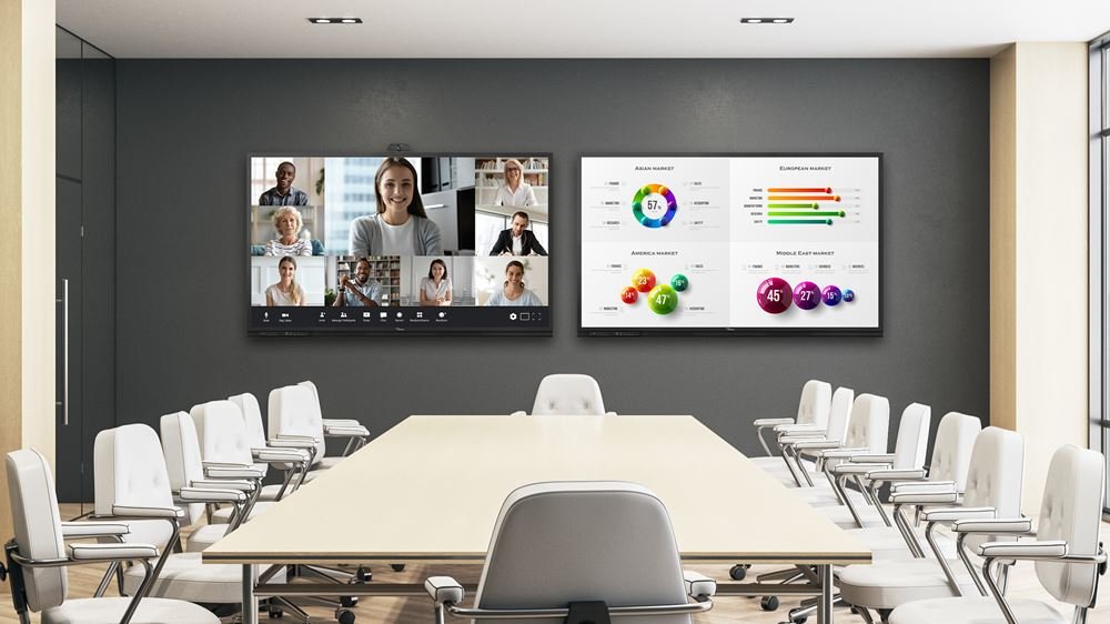 Optoma Creative Touch 3652rk 65" Clase Diagonal 3-Series Pantalla Lcd Con Retroiluminación Led Interactivo Con Pantalla Táctil (Multitáctil) 4k Uhd (2160p) 3840 X 2160 Direct Led Negro