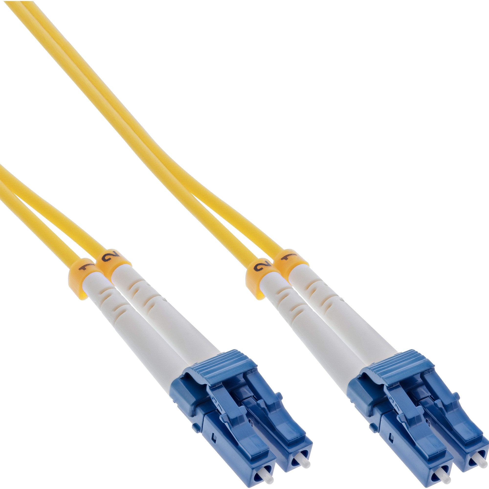 Cable Duplex De Fibra Óptica Inline Lc/Lc 9/125?M Os2 3m