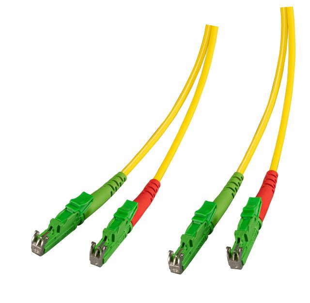 Efb R&M Duplex Cable De Red E2000 Apc-E2000 Apc Os2 20m Lszh 3mm Gelb G657a1 Grade C