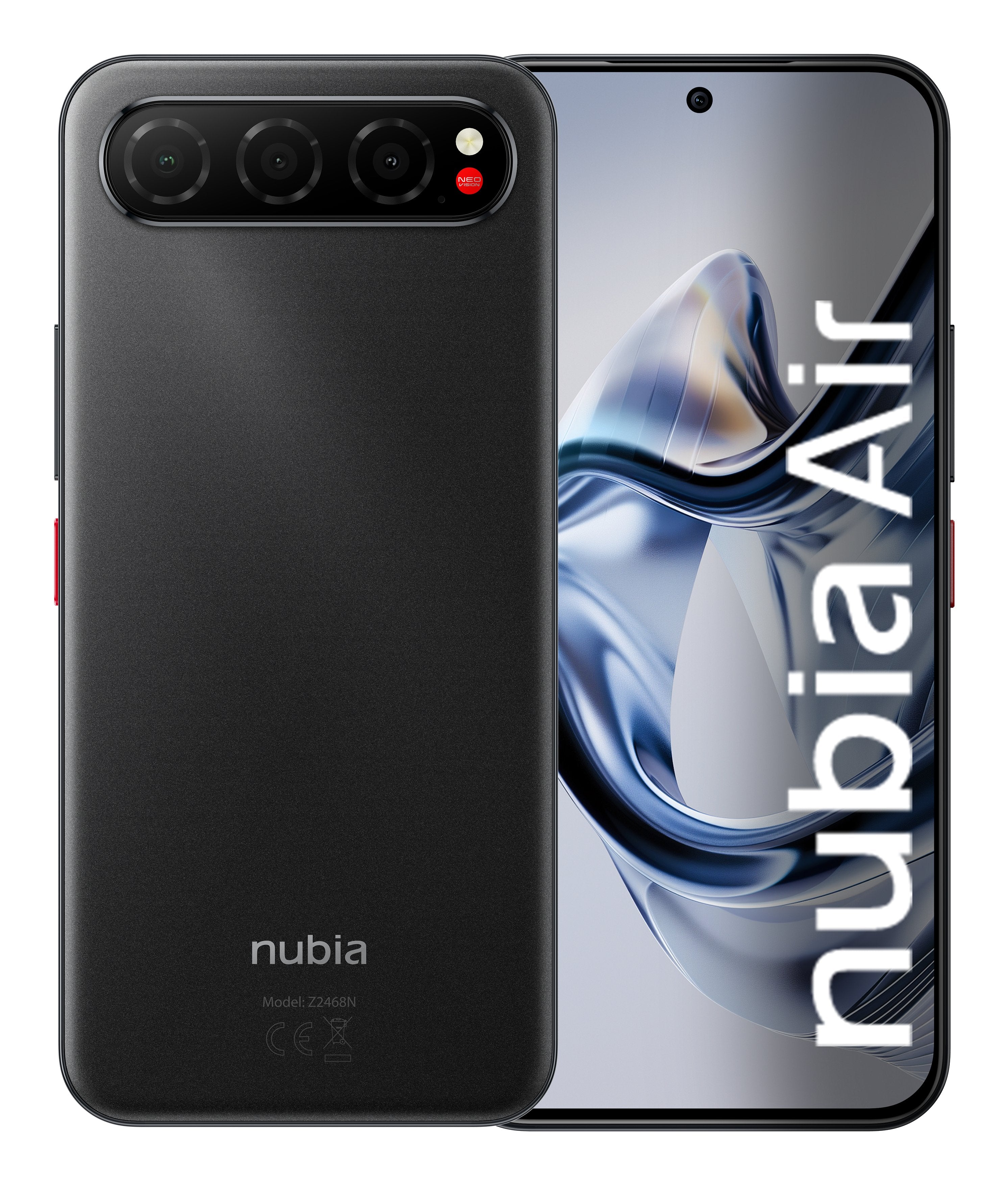 EAN 6902176157400 - ZTE NUBAIRSB 17,2 cm (6.78") SIM doble Android 15 5G USB Tipo C 8 GB 256 GB 5000 mAh Negro imagen 1